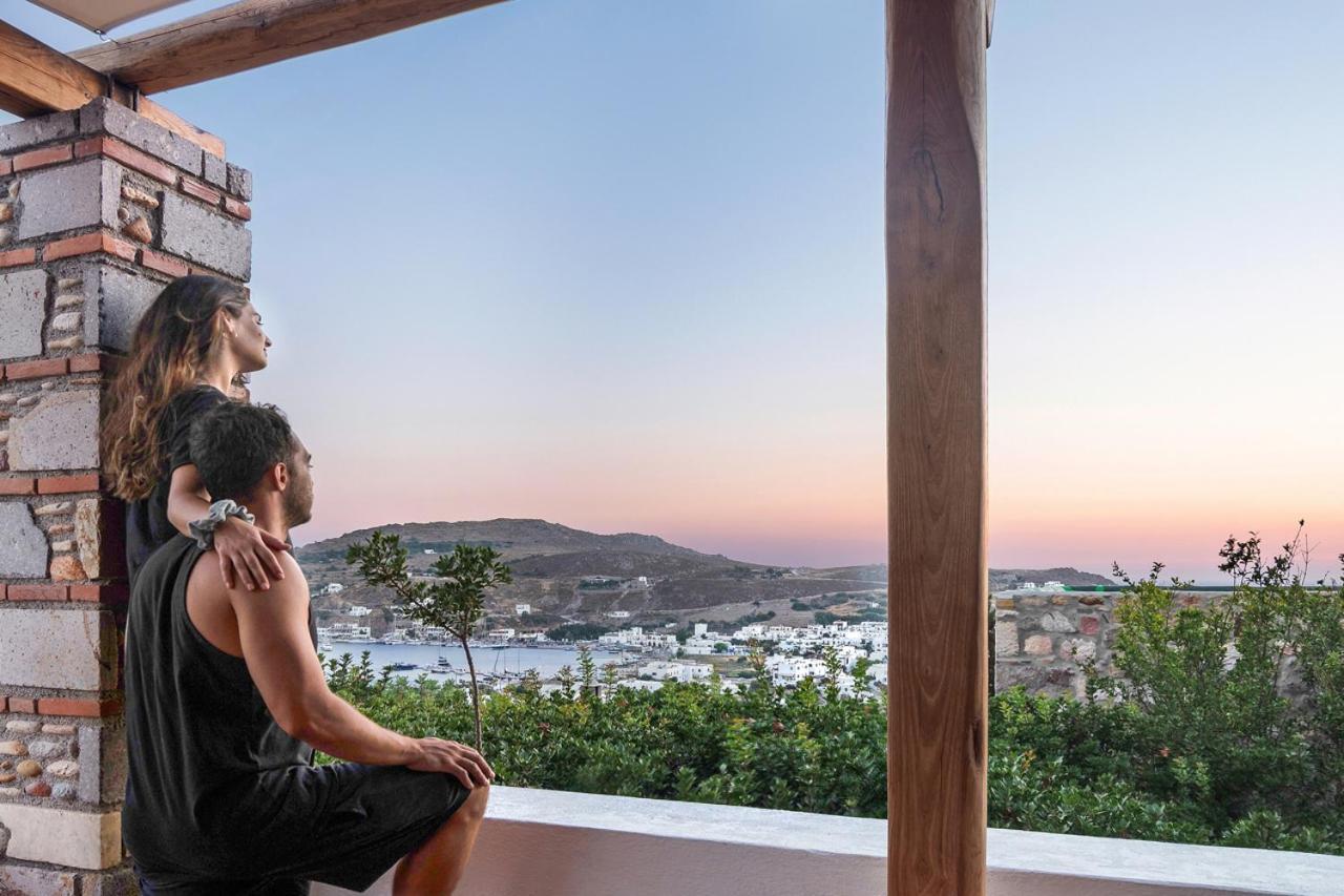 Blue Vista Patmos Villa Skala  Ngoại thất bức ảnh