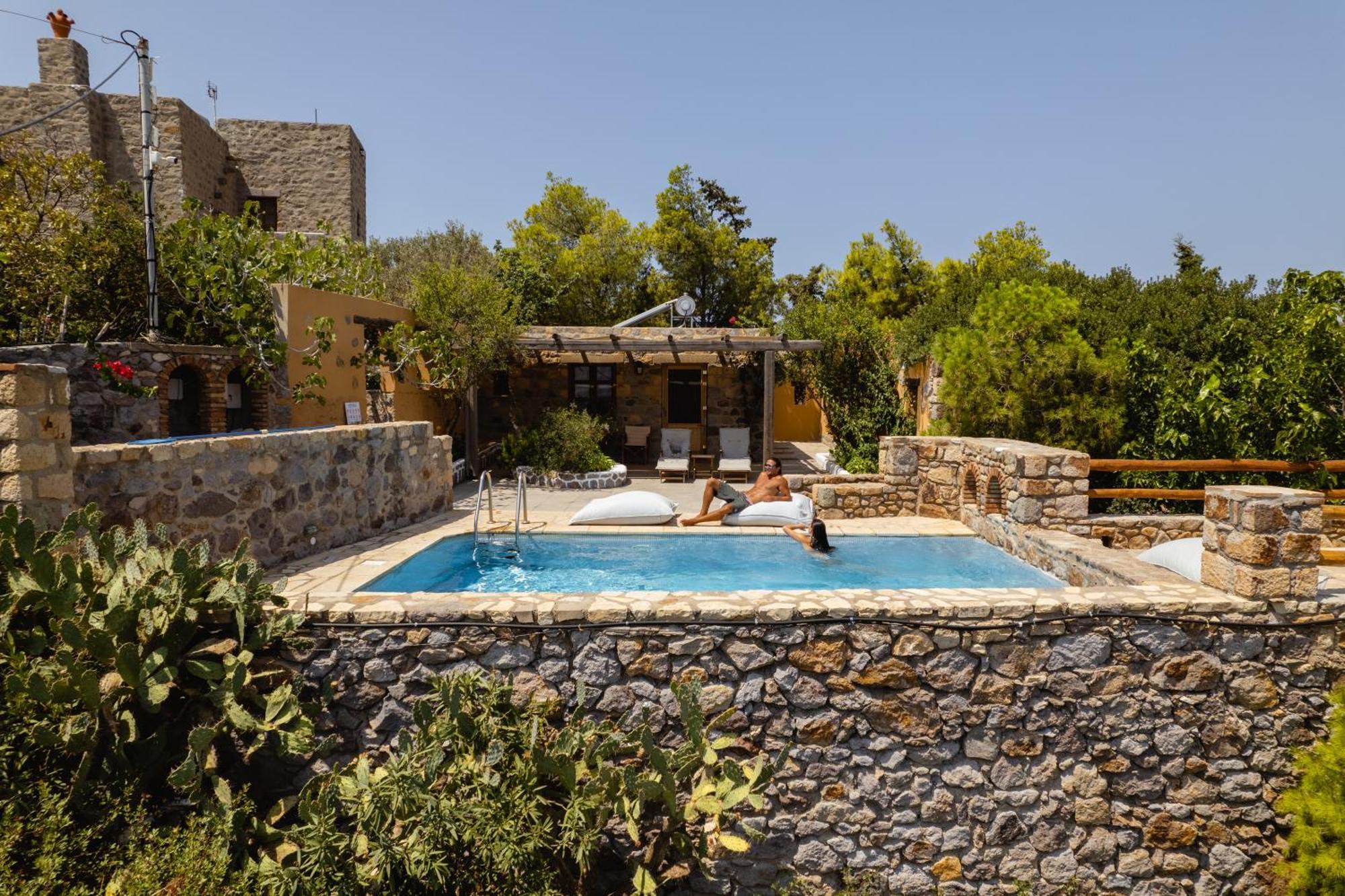 Blue Vista Patmos Villa Skala  Ngoại thất bức ảnh